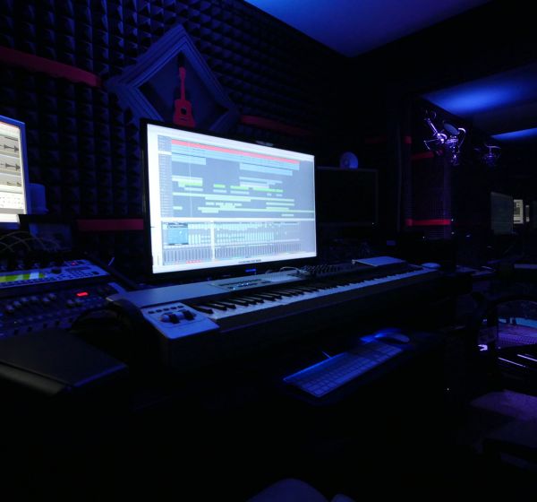Digital audio workstation and keyboards